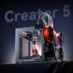 Flashforge Creator 5 - Imprimante 3D CoreXY Tool-Changer 4 têtes indépendantes