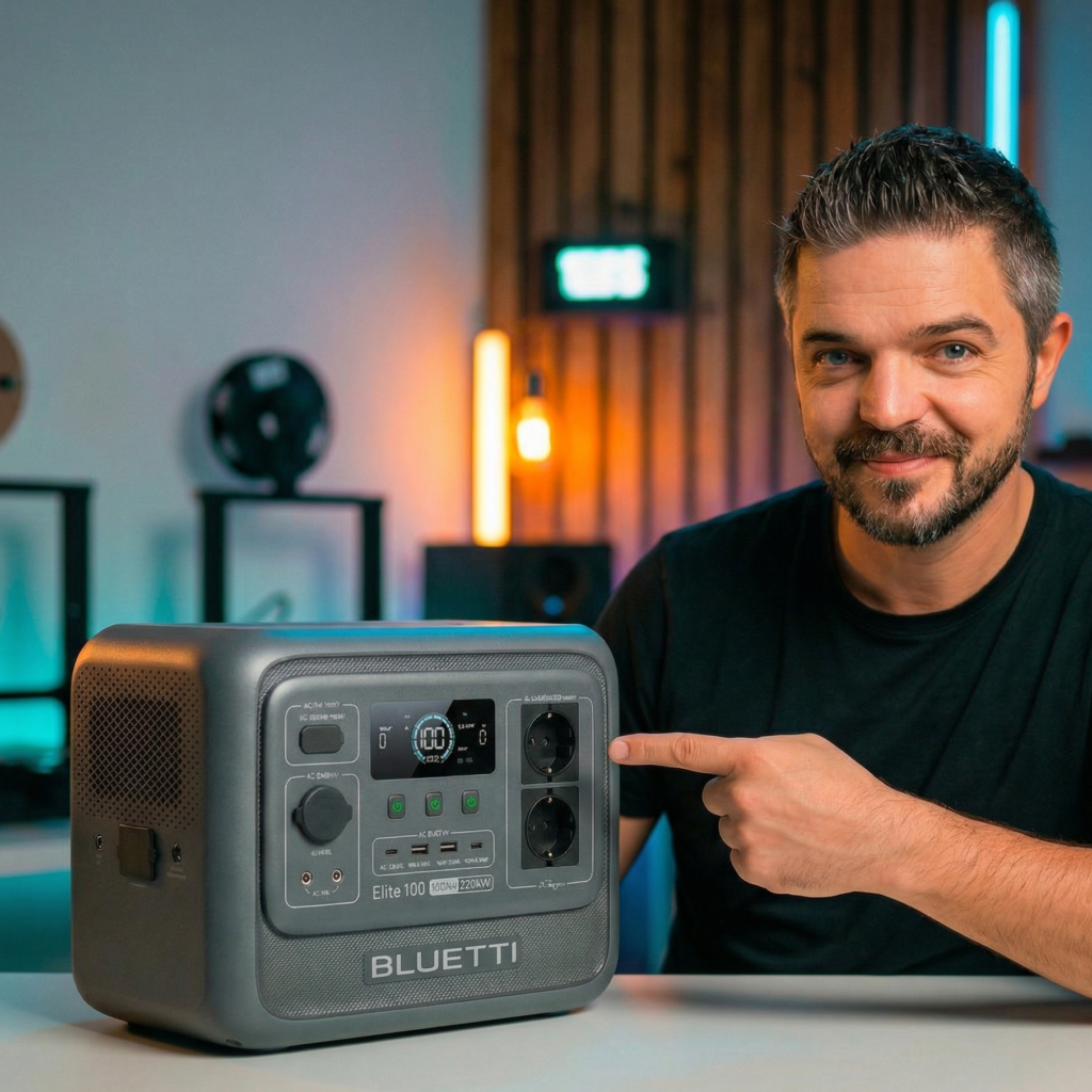 BLUETTI Elite 100 V2 - Test et avis par Johan Le CréAtelier