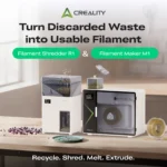 Creality M1 + R1 - Recycler ses ratés d'impression 3D pour créer son propre filament
